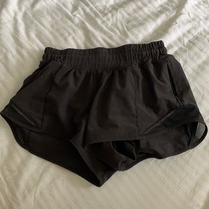 Black Lulu Lemon shorts